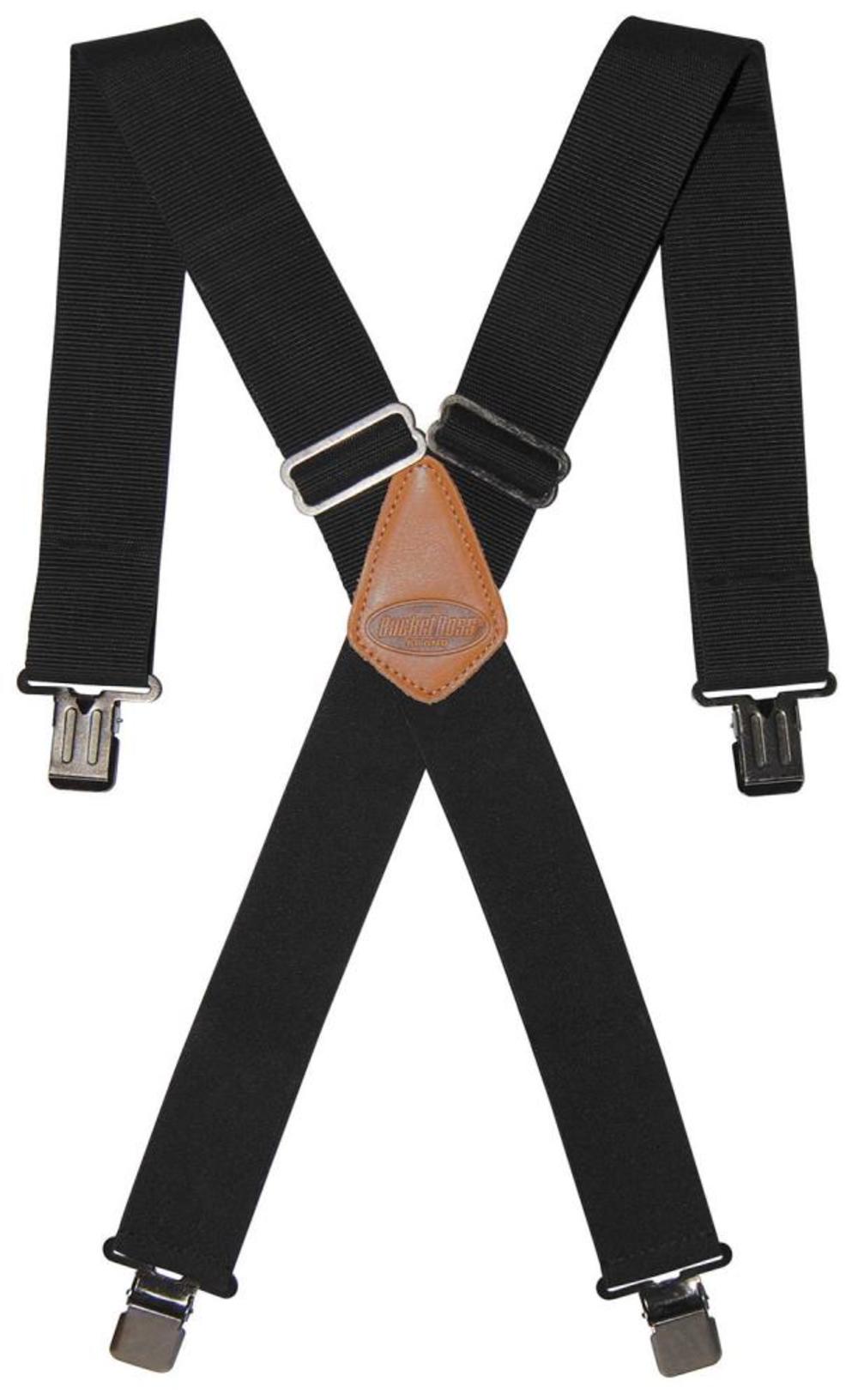 Bucket Boss Suspenders Web Black