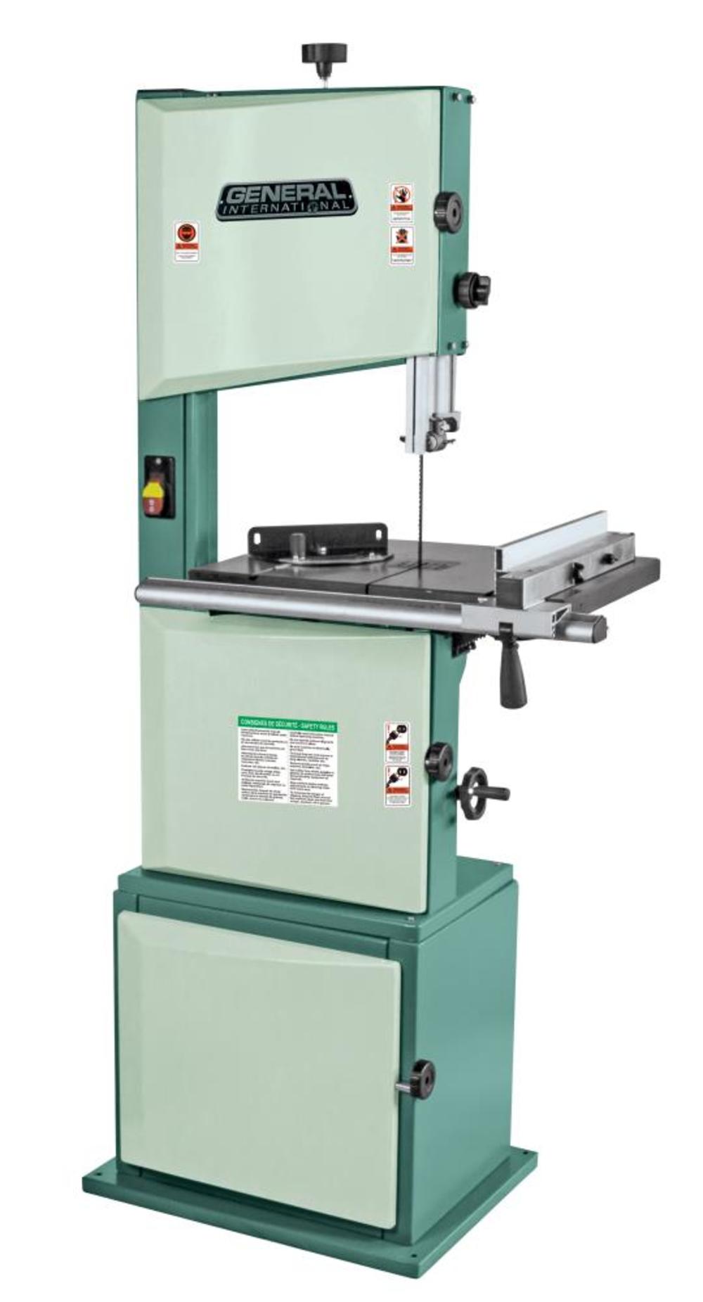 

General International 14" Wood Cutting Band Saw- 1HP