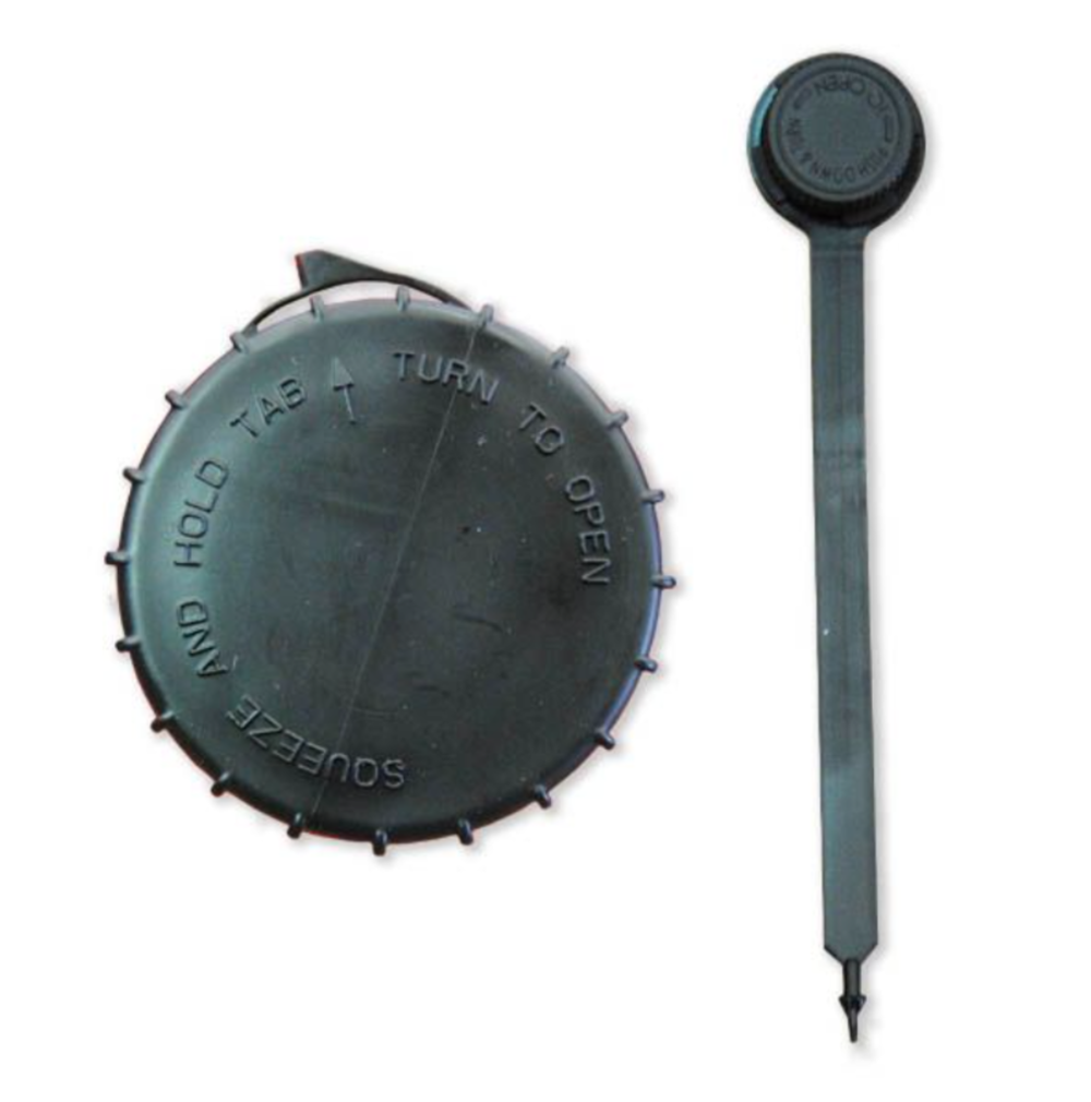 Surecan Replacement 2.2 Gallon Tether/Spout Cap & Back Cap