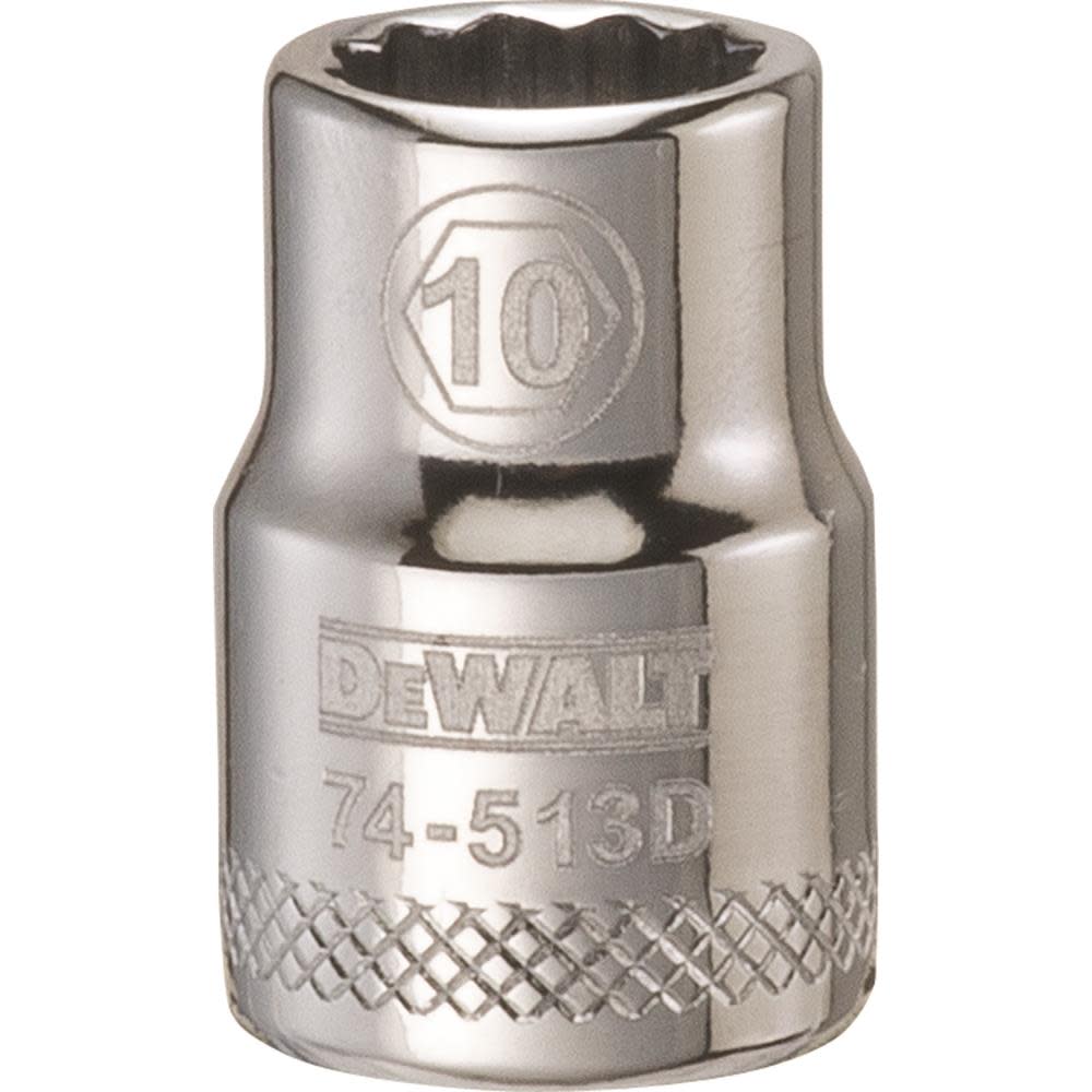 

DEWALT Socket 12 Point 3/8" Drive 10MM