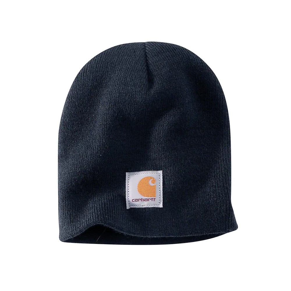 Carhartt Beanie Mens Regular OS Acryclic Knit Navy