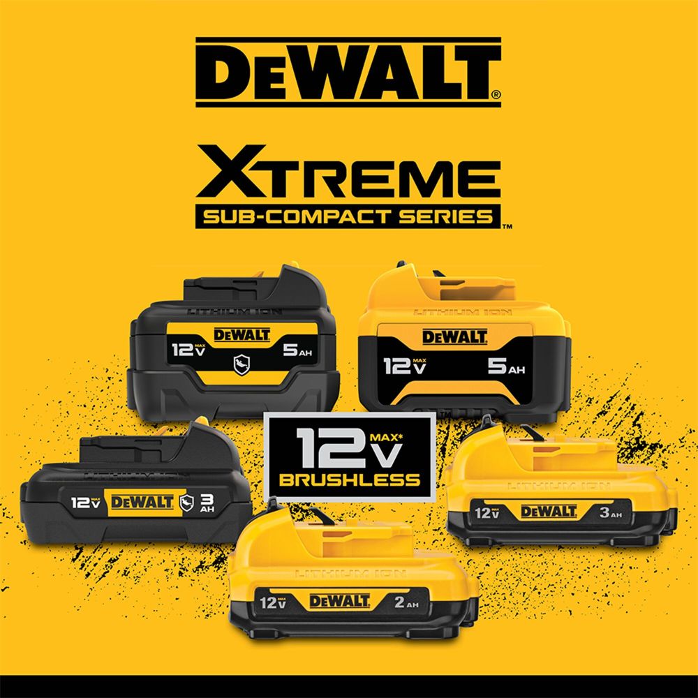 DEWALT 12V Max 12V 3Ah Oil Resistant Lithium Ion Power Tool - Main Image