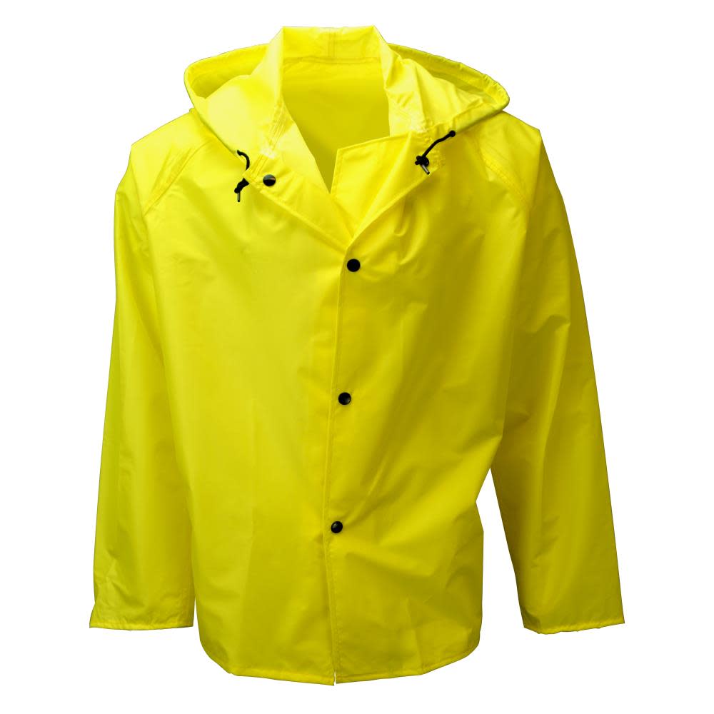 Radians Neese 375AJ Cool Wear Jacket with Hood Safety Yellow 2X-Large