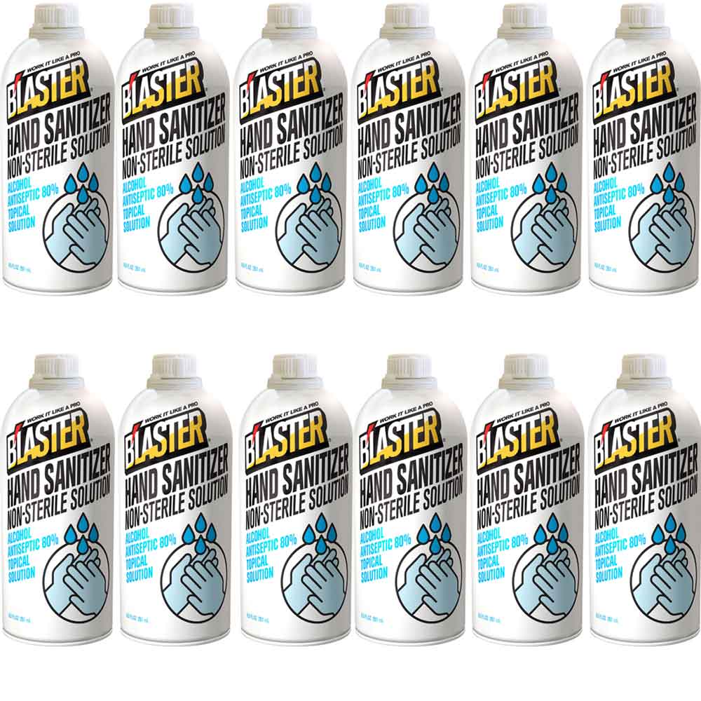 

Blaster Liquid Hand Sanitizer Without Pump 8oz 12pk