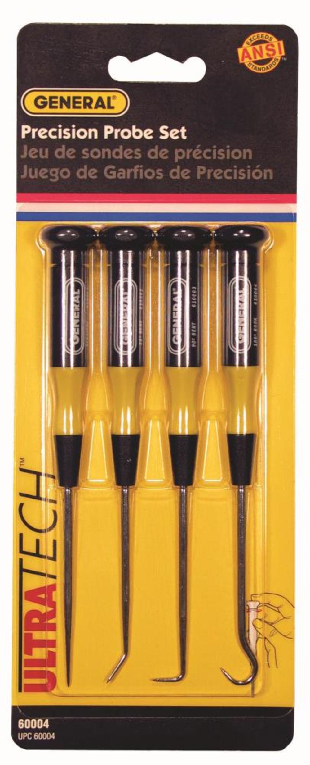 

General Tools UltraTech 4Pc Probe Set