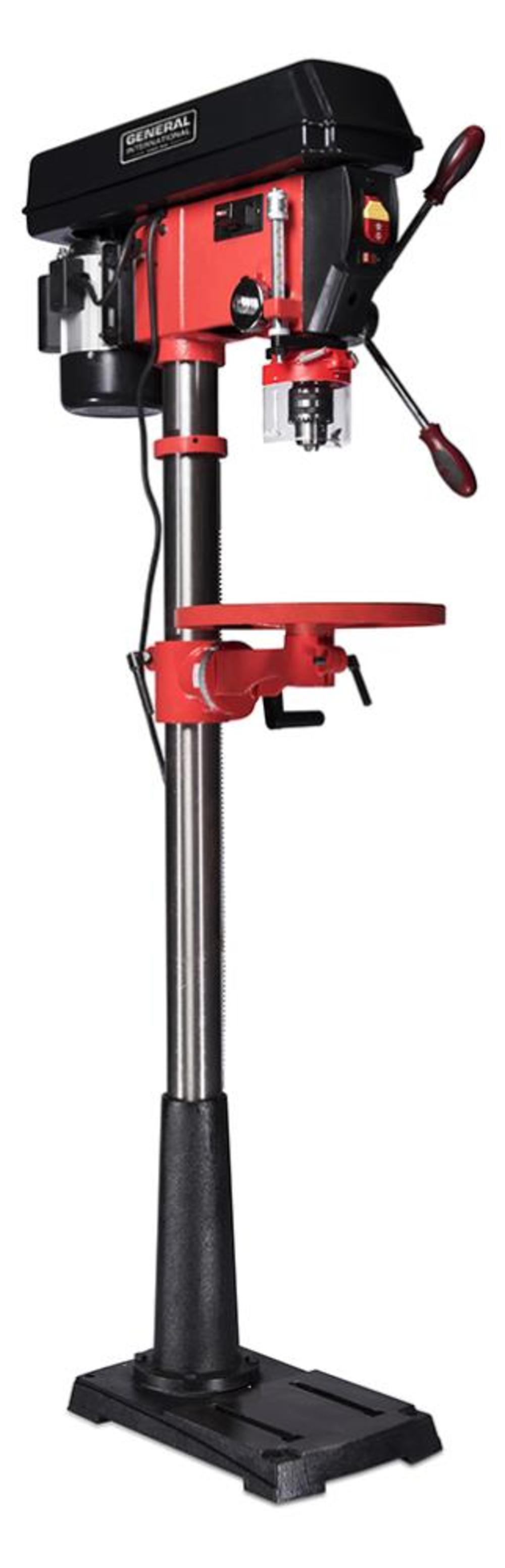 

General International 15" Floor Mount Drill Press with Laser & LED Light