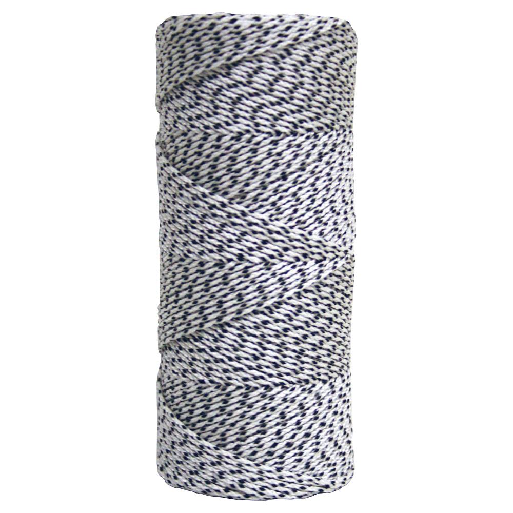 

Kraft Tool Co White & Black Bonded Braided Nylon Line - 500 Ft. Tube