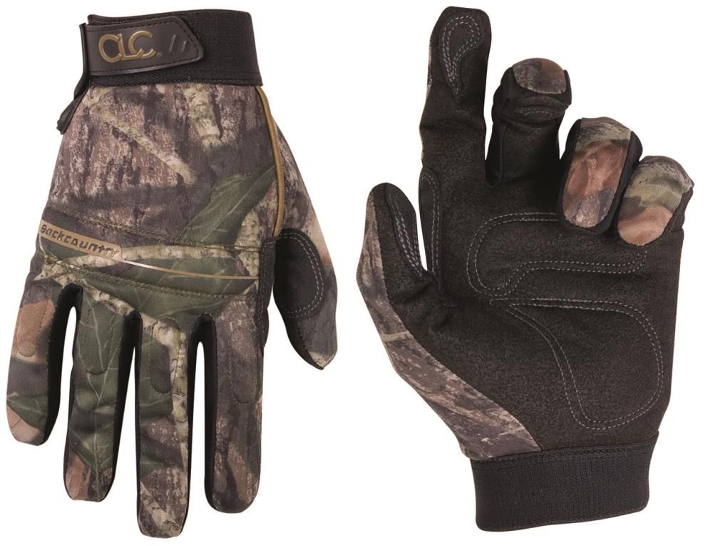 CLC Backcountry Gloves Mossy Oak Camo Hi-Dexterity Large M125L