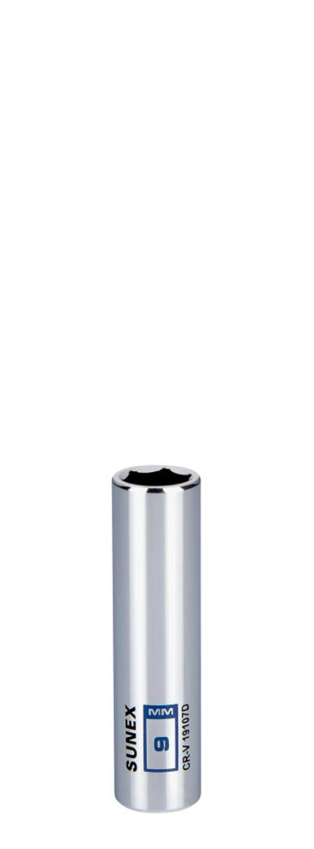 Sunex 9 mm 1/4 In. Drive Deep Chrome Socket
