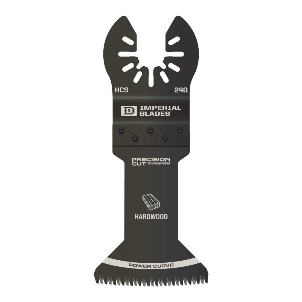 

Imperial Blades IBOA240-1 One Fit 1-3/4" Japanese Tooth Power Curve Hardwood Blade 1PC