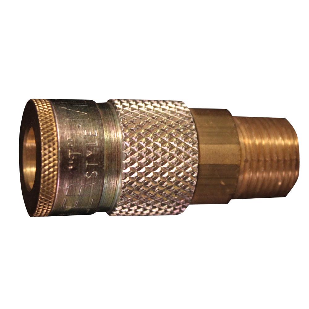 

Milton 789 3/8" MNPT T Style Coupler