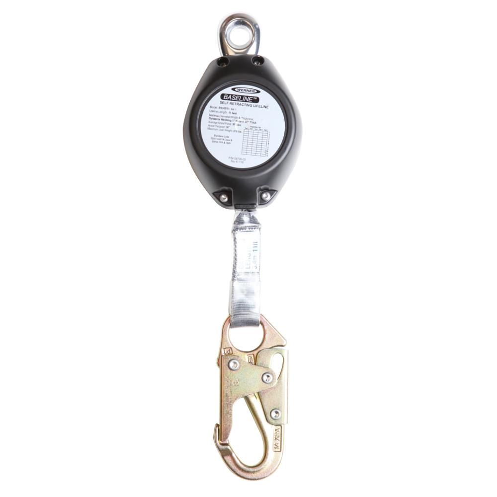 Werner 11 ft Baseline Web Self-Retracting Lifeline