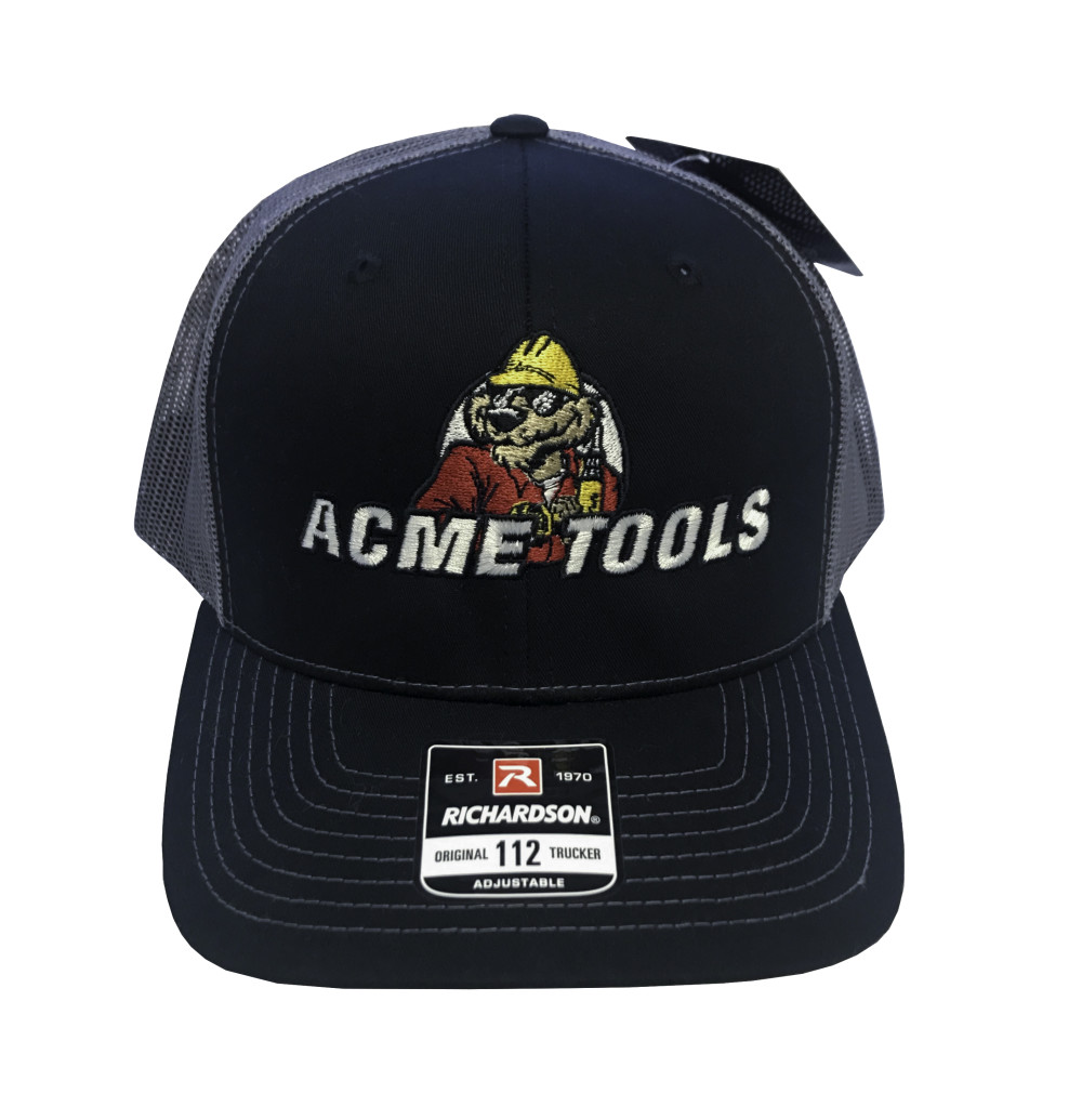ACME TOOLS Classic Trucker Style Richardson Ball Cap
