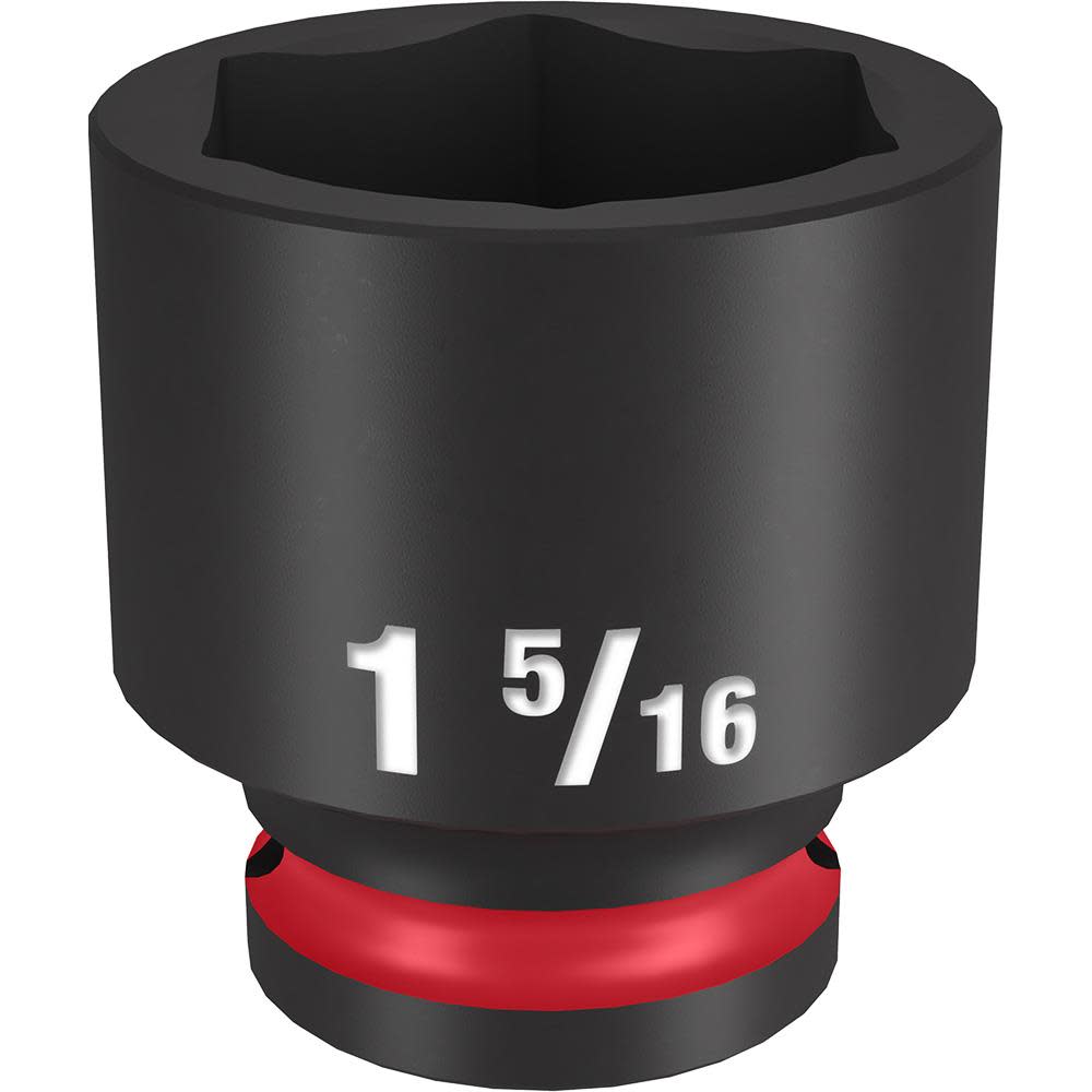 Milwaukee Impact Socket 1/2" Drive 1 5/16" Standard 6 Point