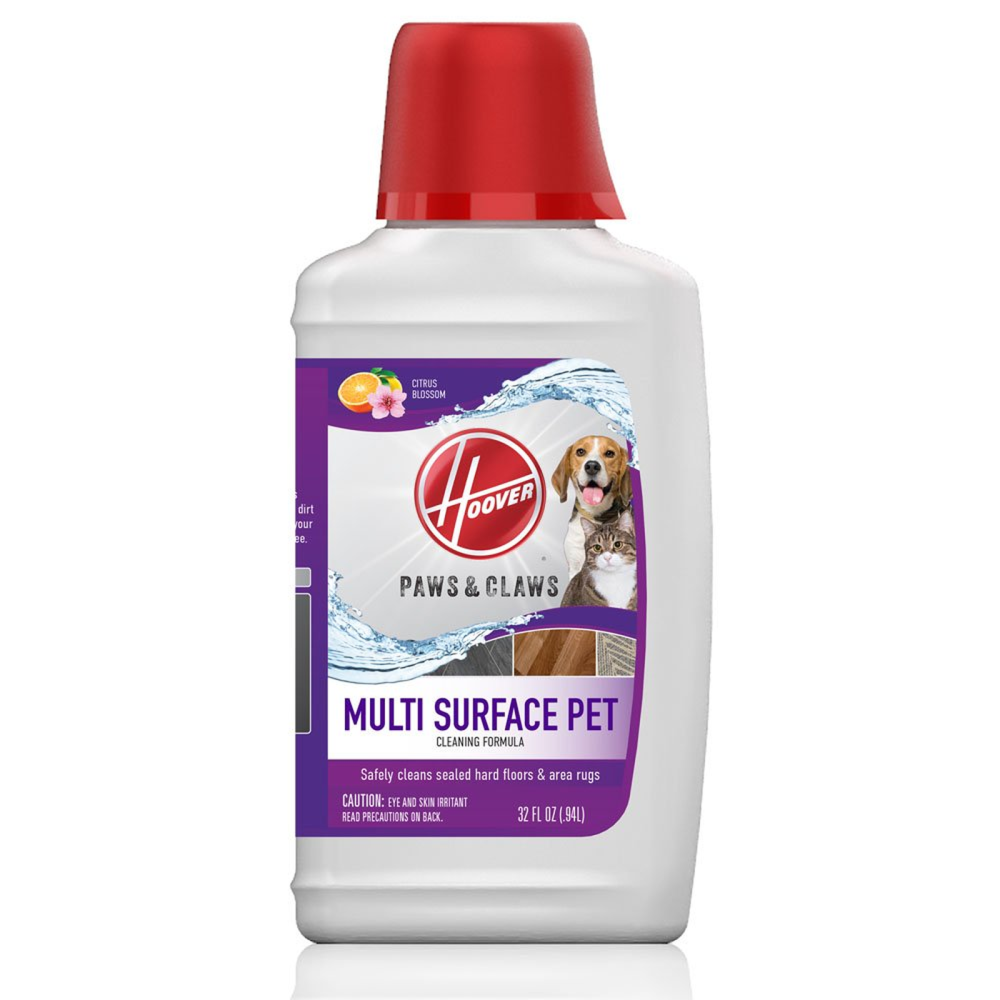 

Hoover Residential Vacuum Paws & Claws FloorMate Cleaner Solution Multi Surface 32oz