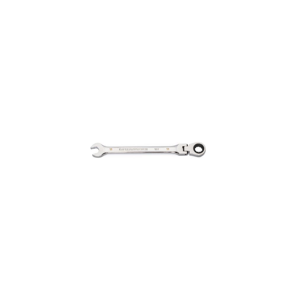 

GEARWRENCH 11mm 90T 12 Point Flex Head Ratcheting Combination Wrench