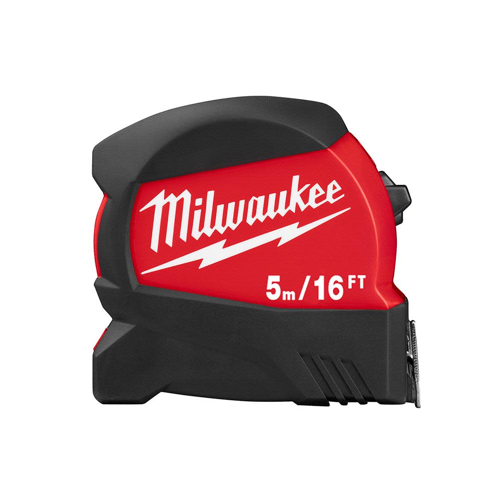 

Milwaukee 5M/16Ft Compact Wide Blade Tape Measure