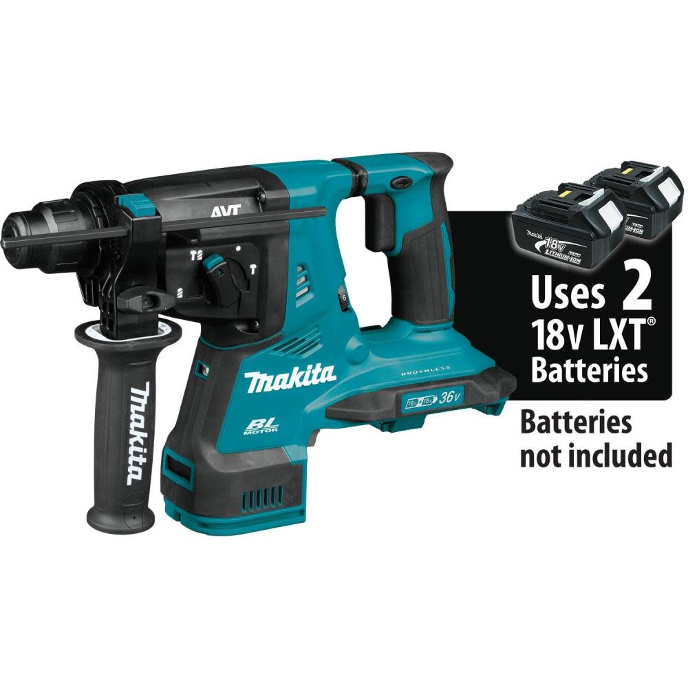 

Makita 18V X2 LXT 36V 1 1/8" AVT Rotary Hammer Bare Tool