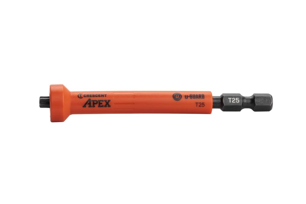 

Crescent APEX T25 Torx u-GUARD Covered Impact Power Bit with Ring Magnet - 2 Pack