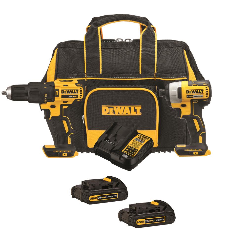 

DEWALT 20V Brushless 2 Tool Combo Kit