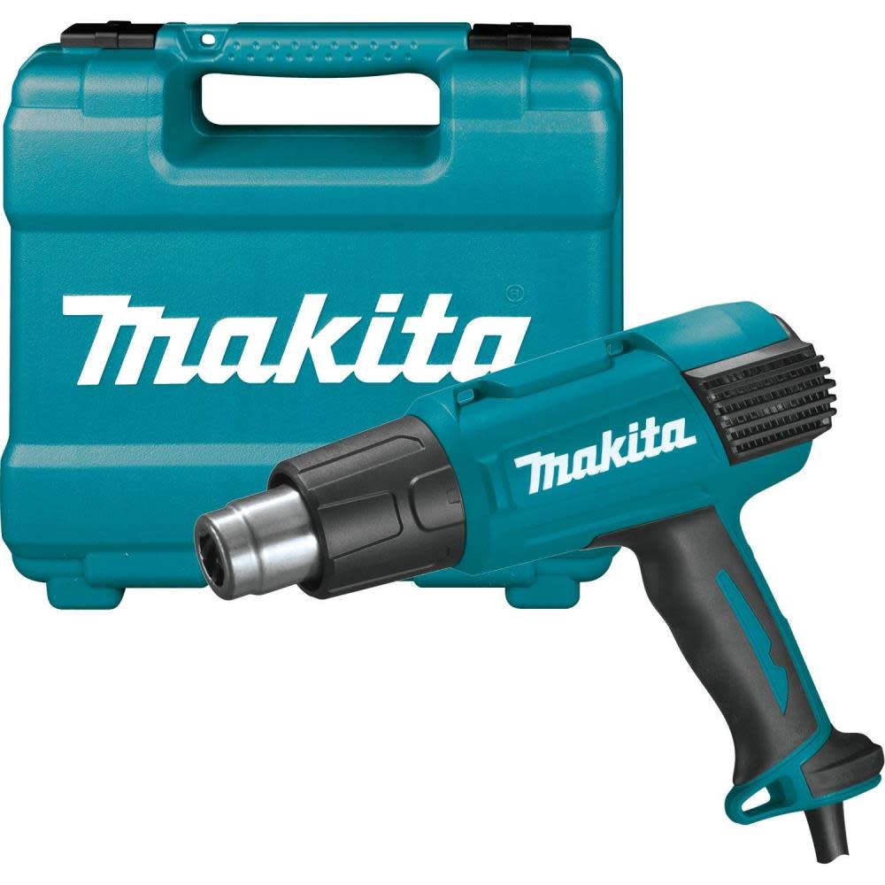 Makita Variable Temperature Heat Gun Kit with LCD Digital Display HG6530VK  from Makita - Acme Tools