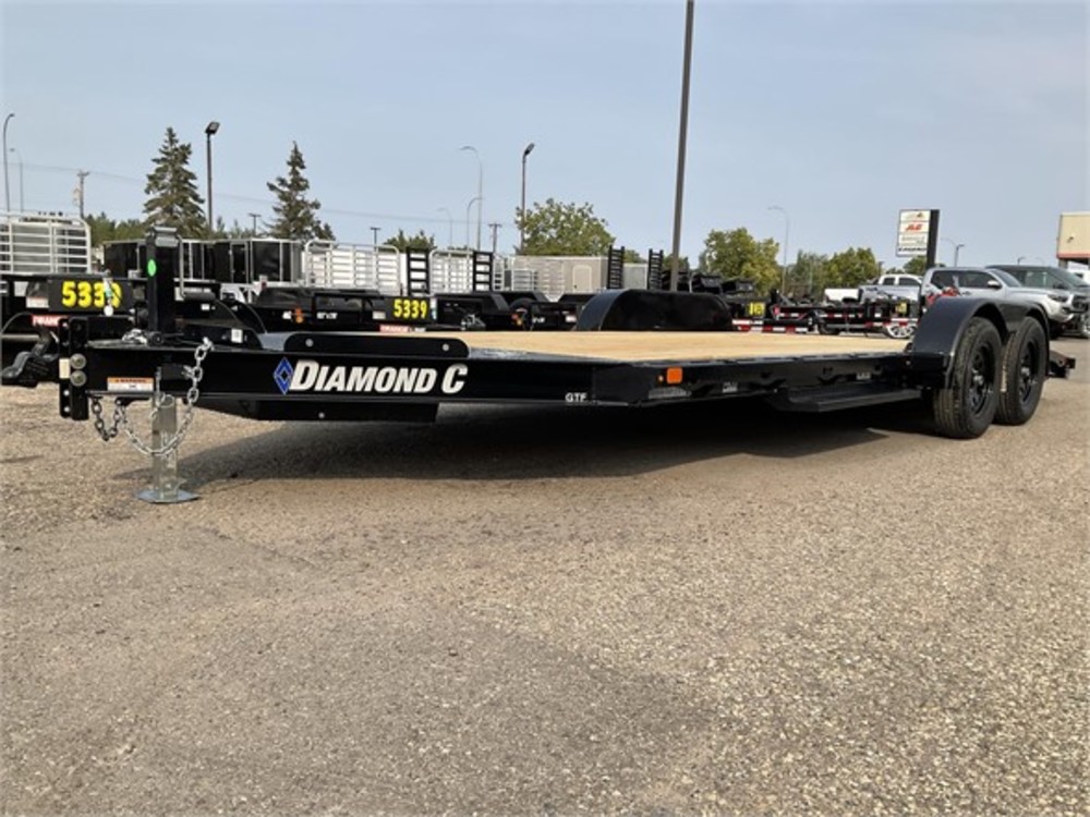Diamond C 18 Ft. x 83 In. Wood Floor Car Hauler GTF