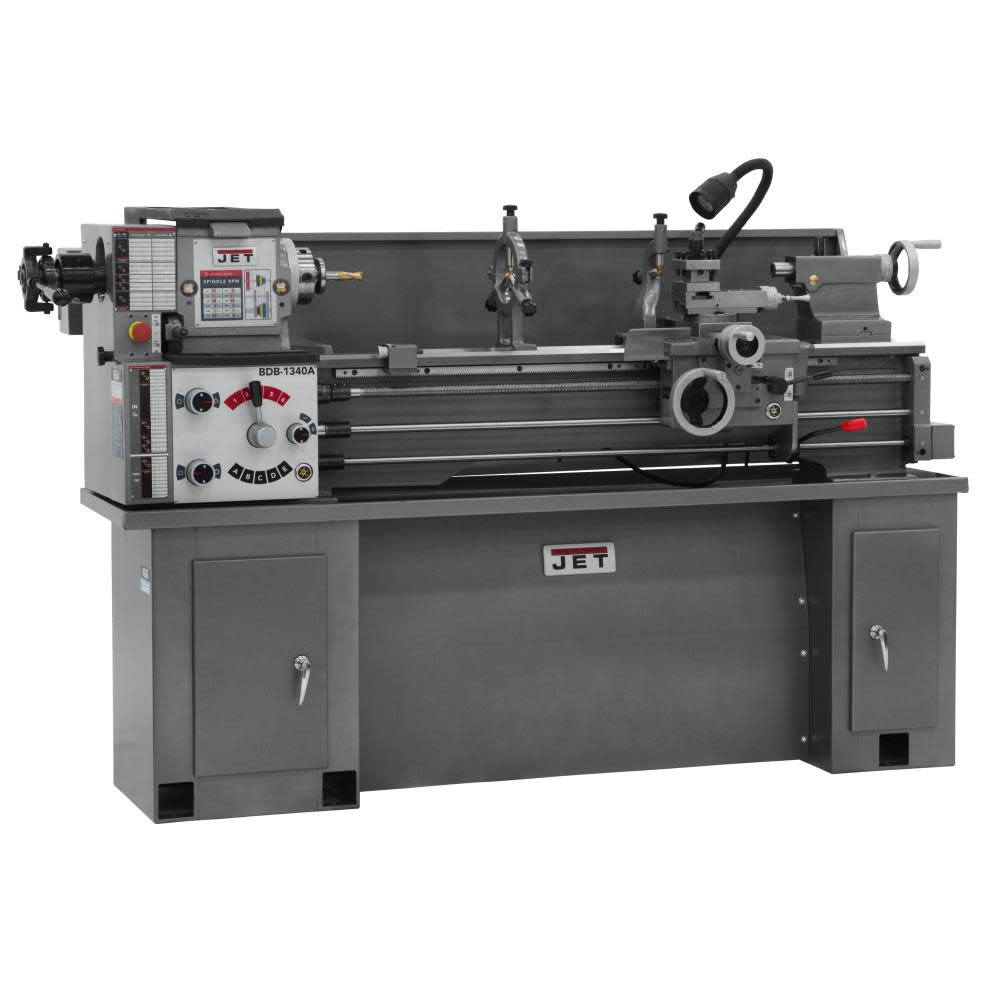 

JET 13 x 40 Belt Drive Bench Lathe with ACU-RITE 203 DRO Installed