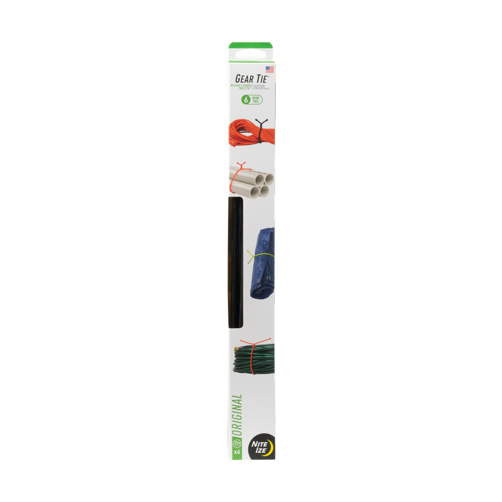 

Nite Ize Gear Tie ProPack 32" 6pk Black