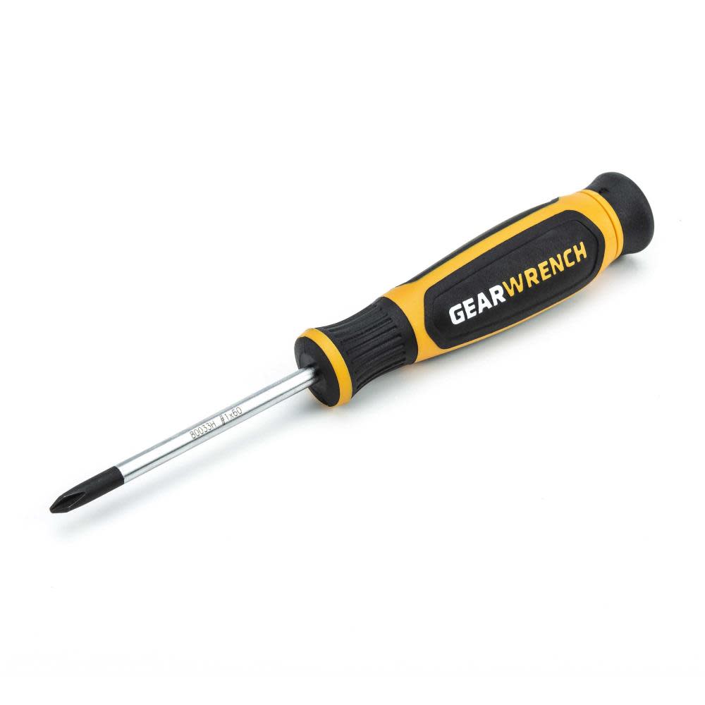 

GEARWRENCH #1 x 60mm Mini Phillips Dual Material Screwdriver