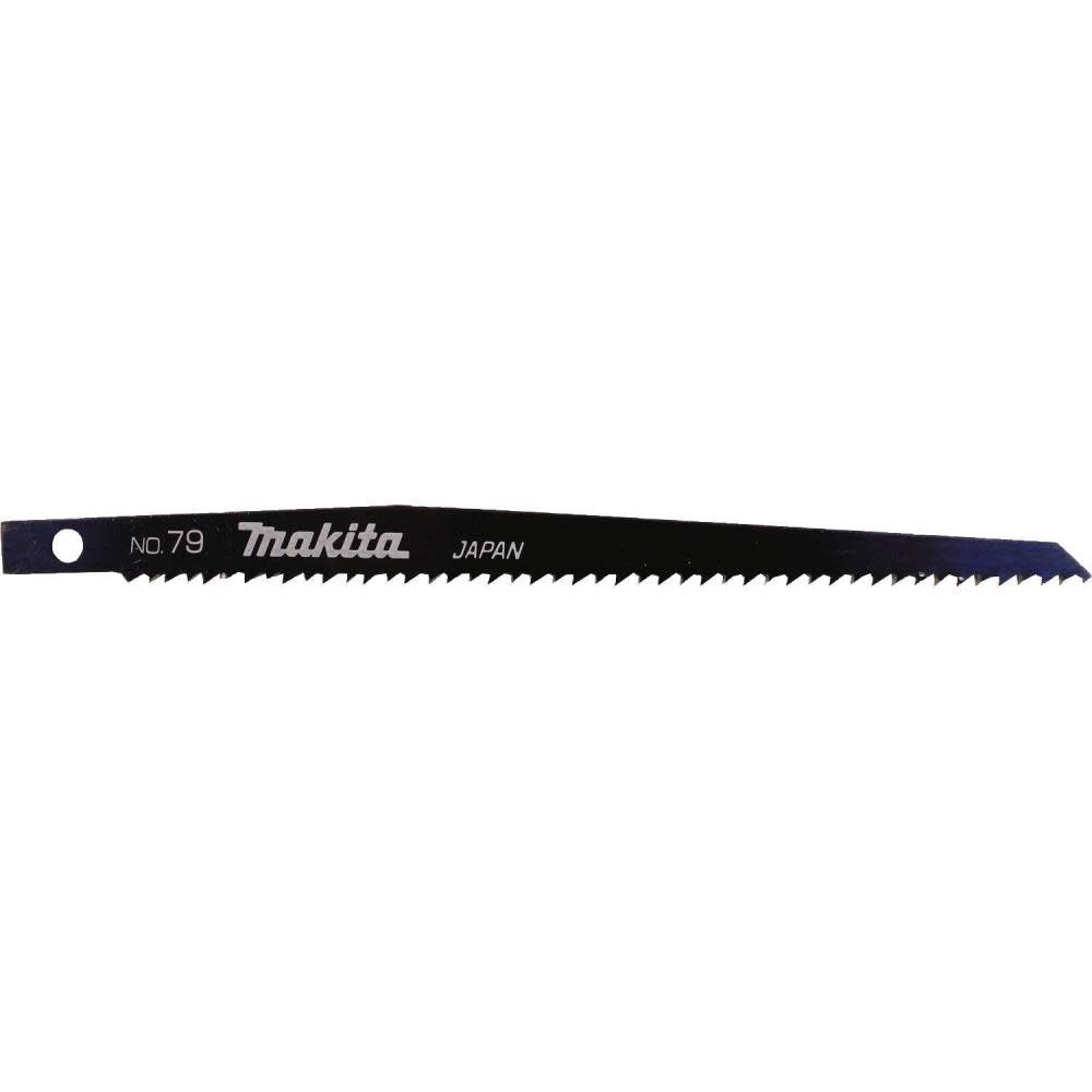 

Makita 5-7/8 in. x 9 Teeth Per in. Wood Cutting Shank Recipro Saw Blade (5-pack)