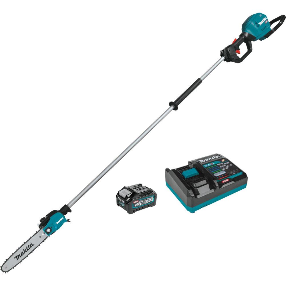 View Makita 40V max XGT 10in Pole Saw Kit 8' Length