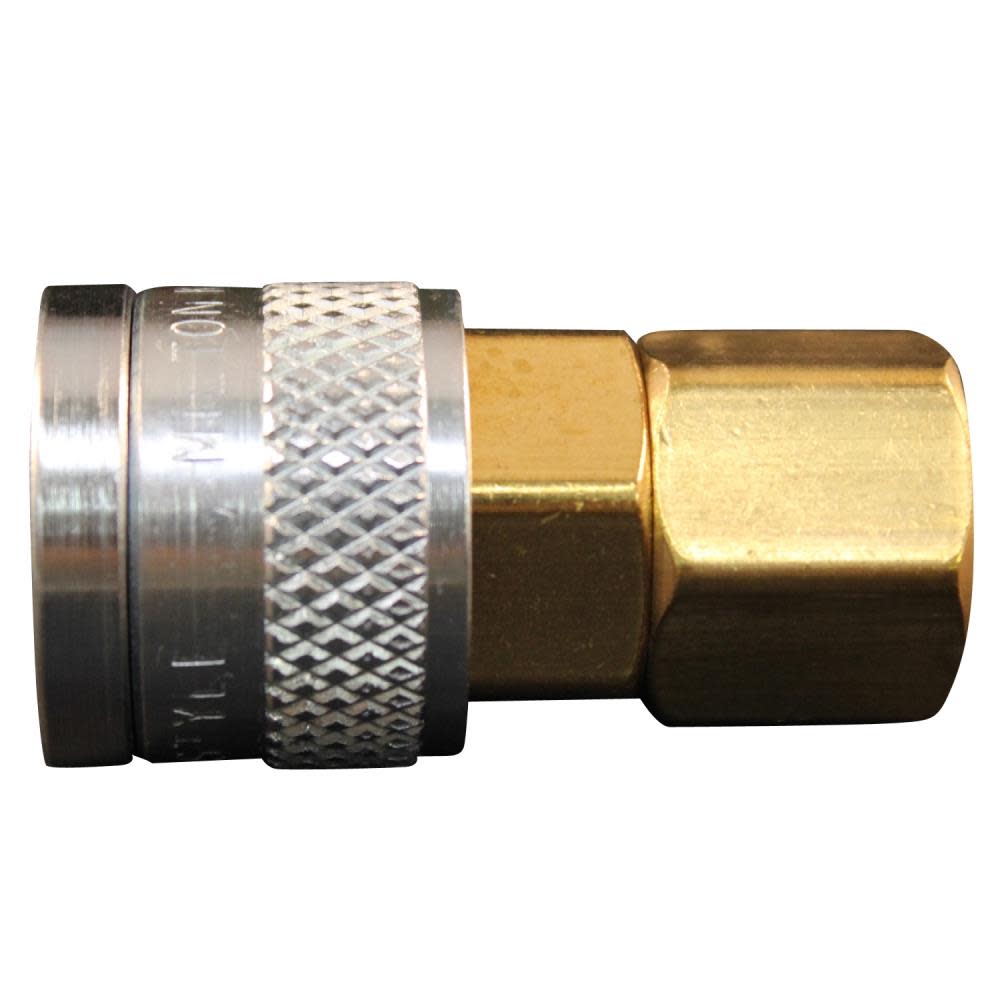

Milton S-755 1/4" FNPT M-Style Push Type Coupler