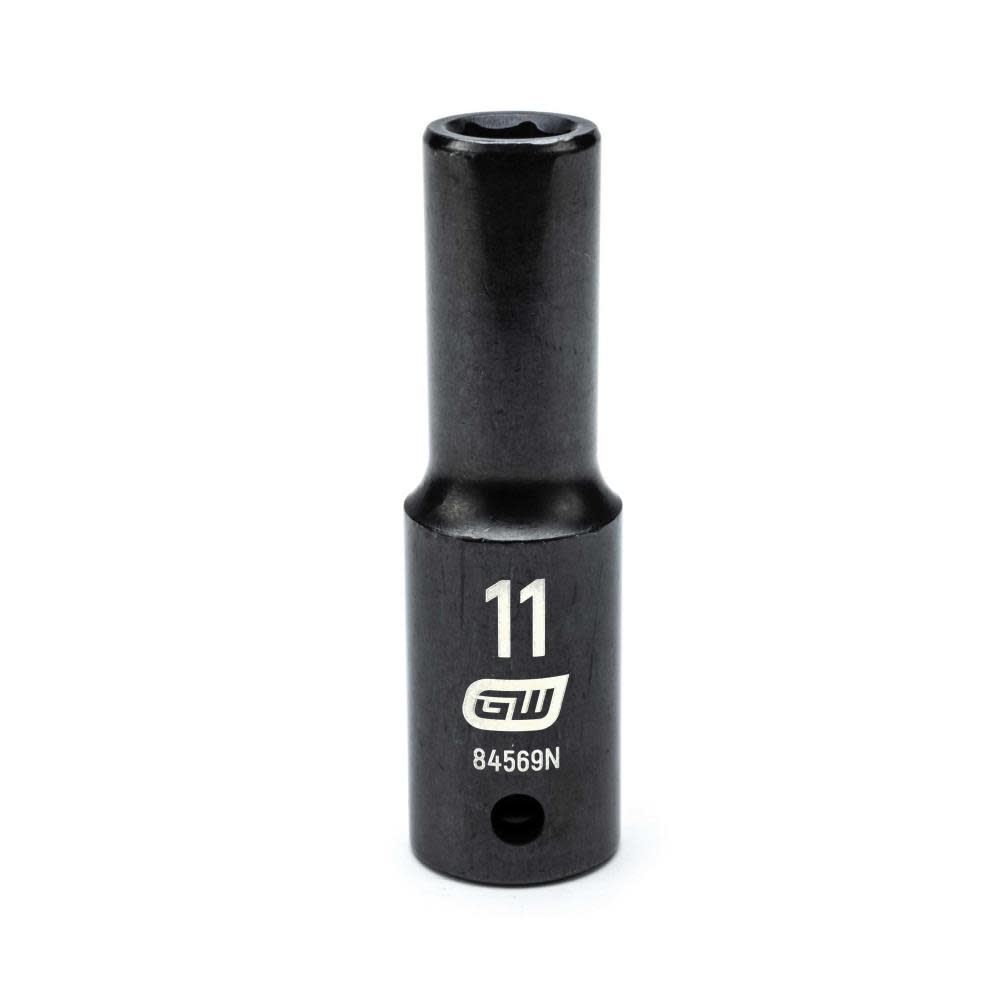 

GEARWRENCH 1/2" Drive 6 Point Deep Impact Metric Socket 11mm