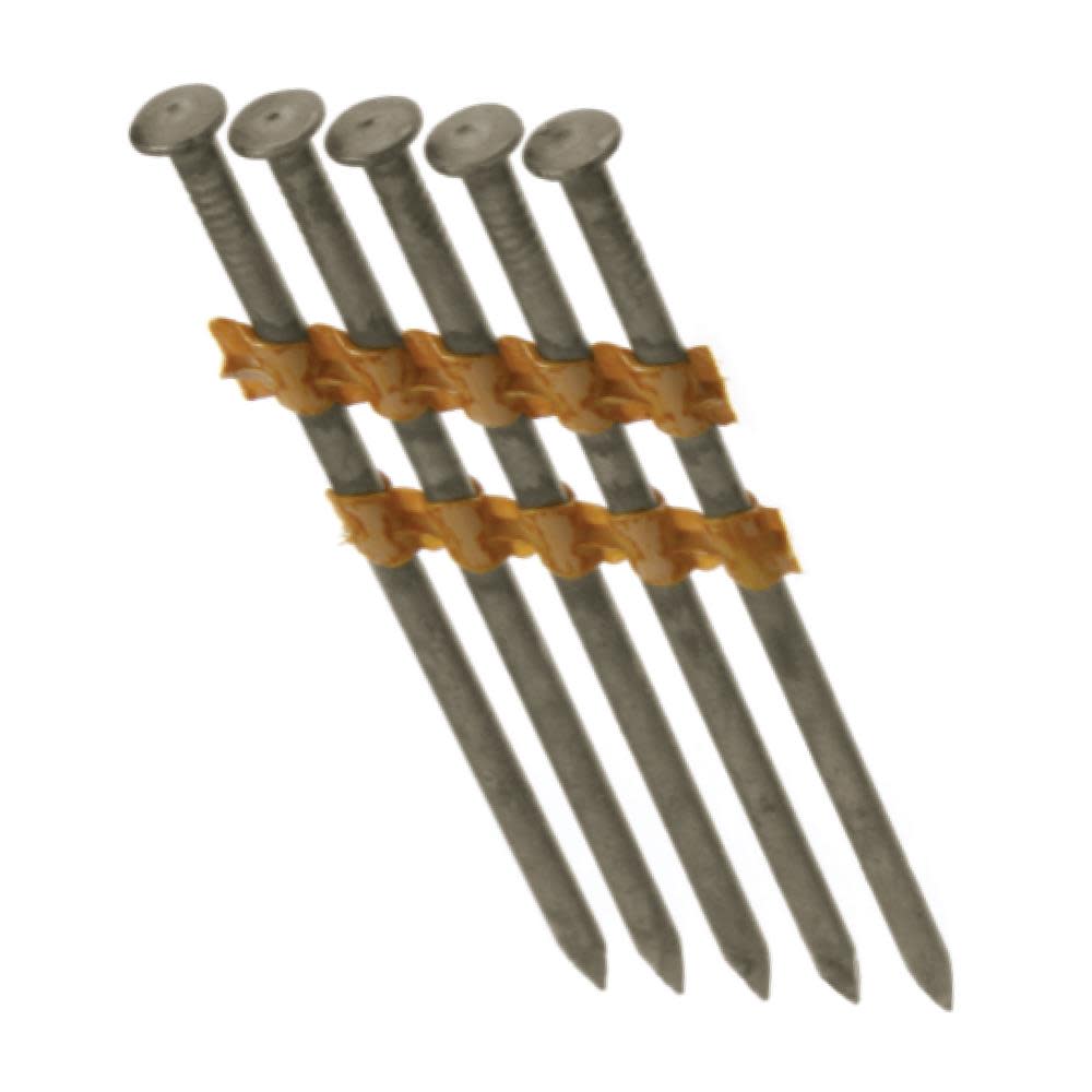 

Grip Rite 3-1/4 in. x 0.131 Plastic Exterior Galvanized Smooth Shank Nails (1000 Per Box)