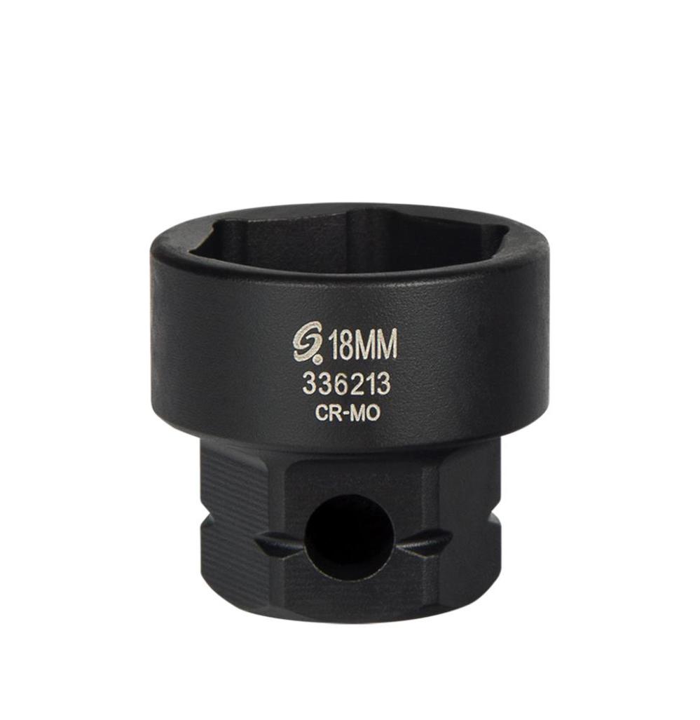 

18 mm 3/8 In. Drive 6 Pt Low Profile Impact Socket Hex Shank
