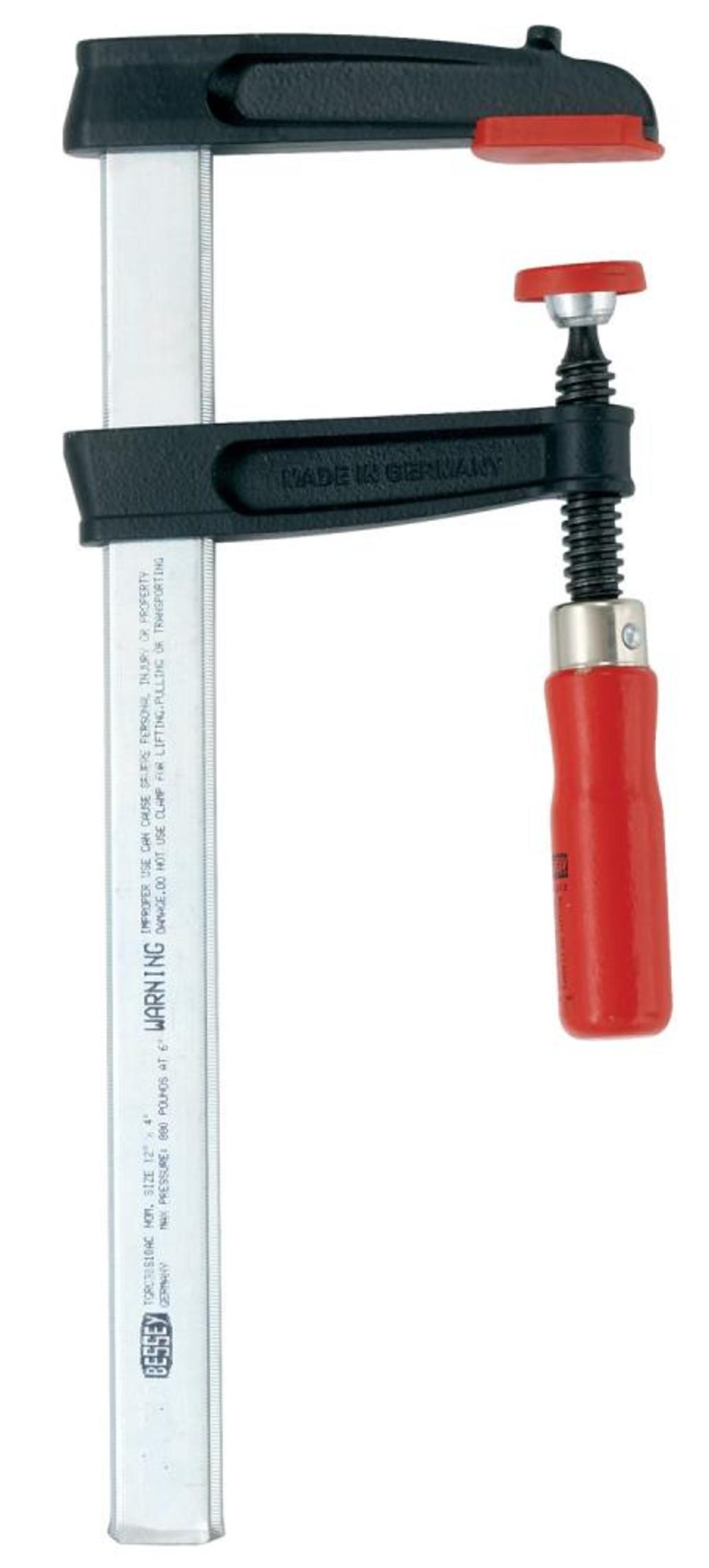 

Bessey TC Series Bar Clamp 8 Inch Capacity 4 Inch Throat Depth