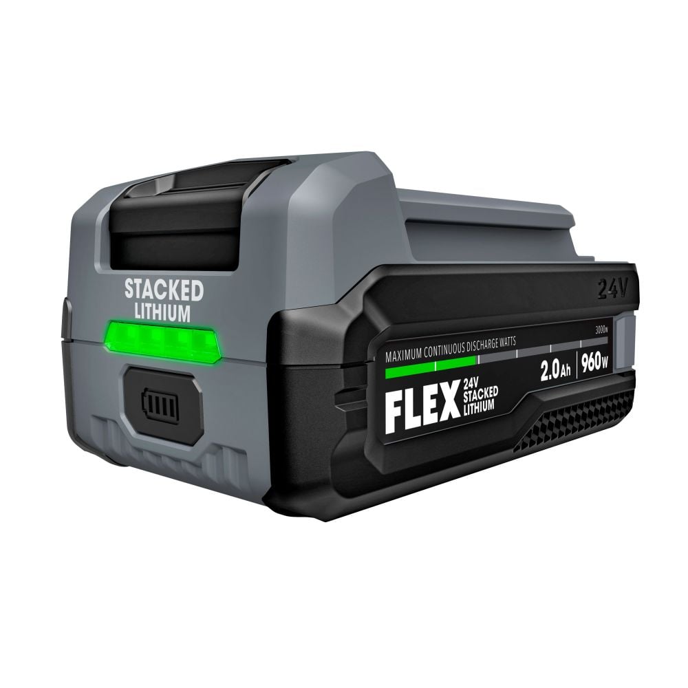 FLEX Stacked Lithium 24V 2Ah Lithium Ion Power Tool Battery Pack with Fuel Indicator