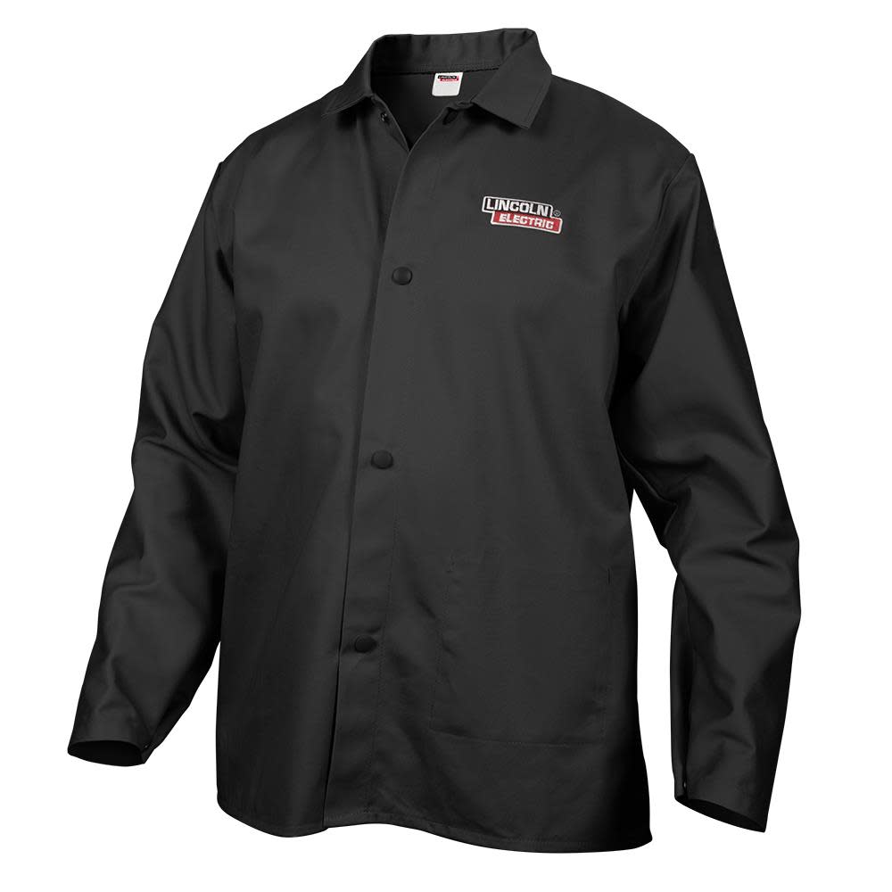 

Lincoln Electric Black Fire Resistant Welding Jacket - X-Large