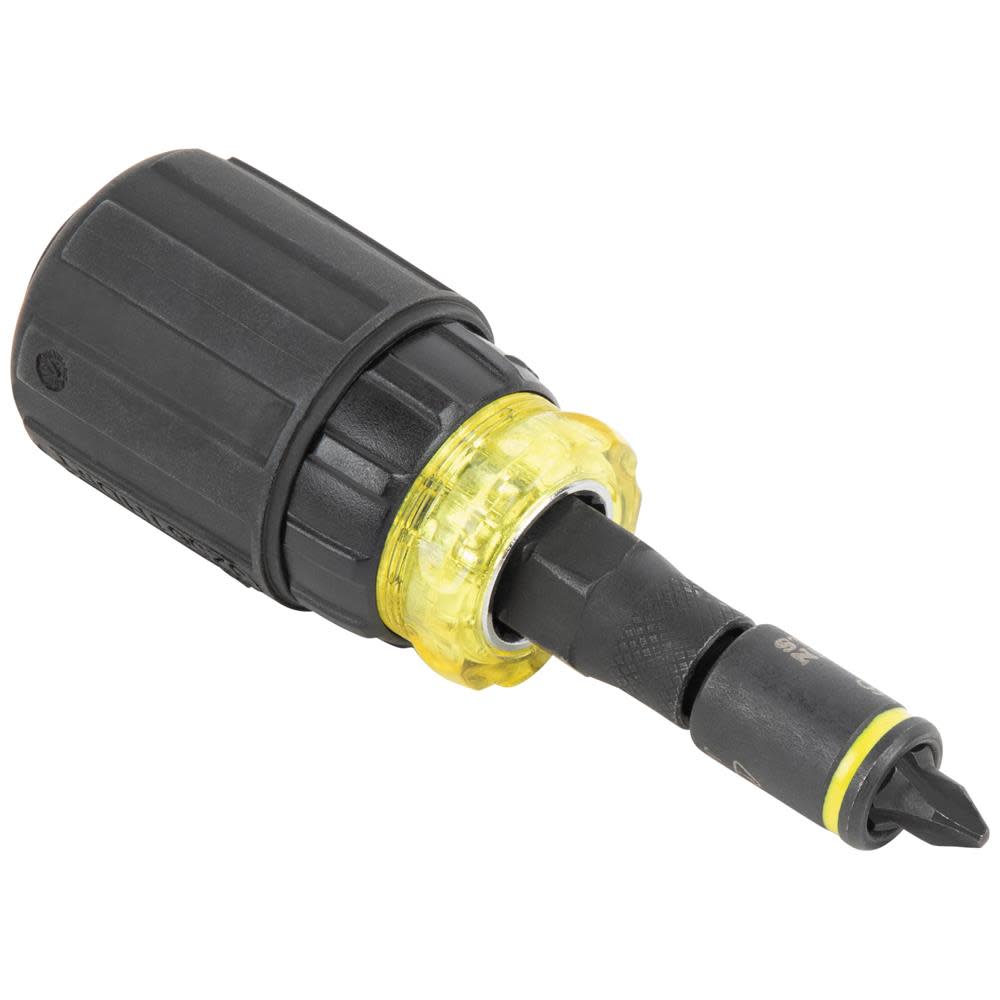 Klein Tools KNECT 7-in-1 Impact Stubby Driver 32561HDRT