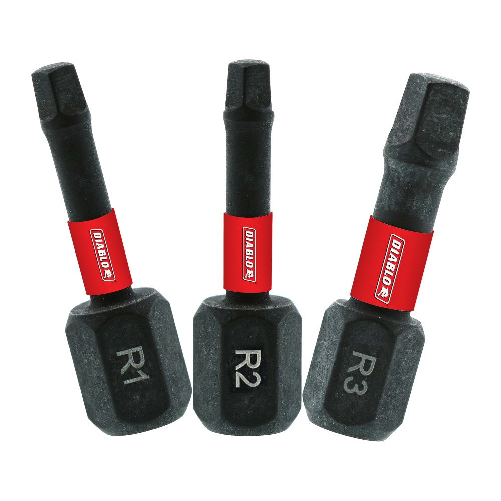 

Diablo Tools 1" Square Drive Bit Assorted Pack