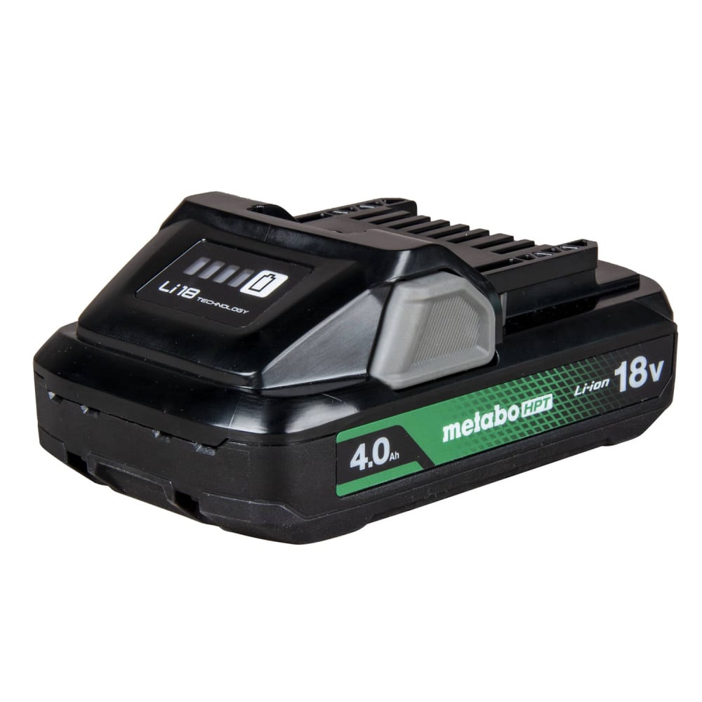 Metabo HPT 18 Volt 4.0Ah Lithium Ion Battery with Fuel Indicator