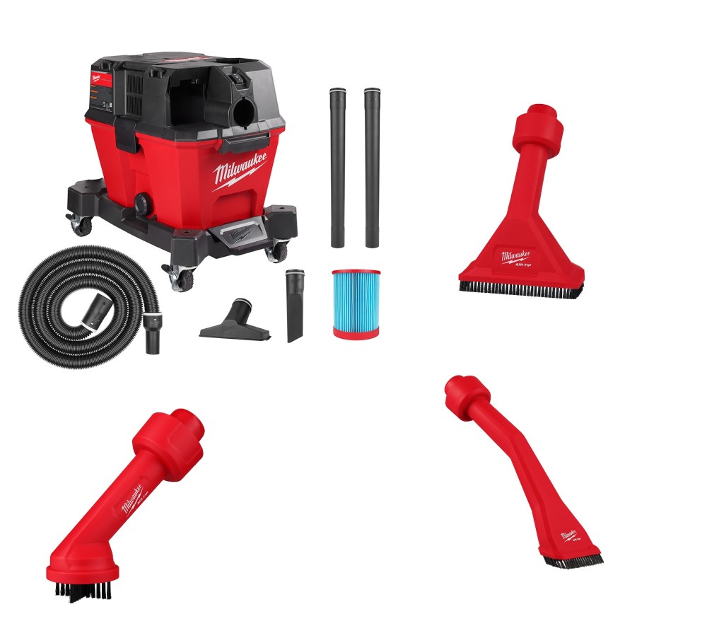 Milwaukee M18 FUEL Wet/Dry Vacuum Basic Bare Tool Bundle