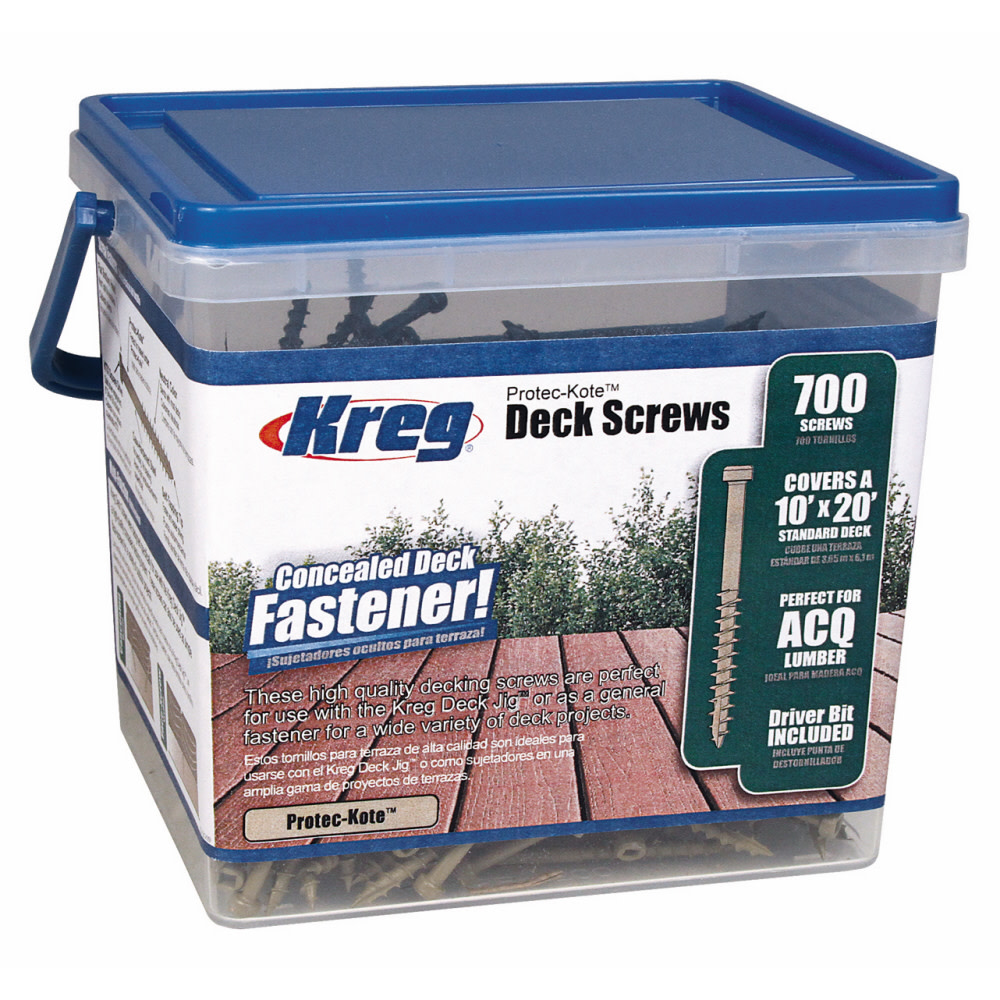 

Kreg 2" Deck Screws (700pc)