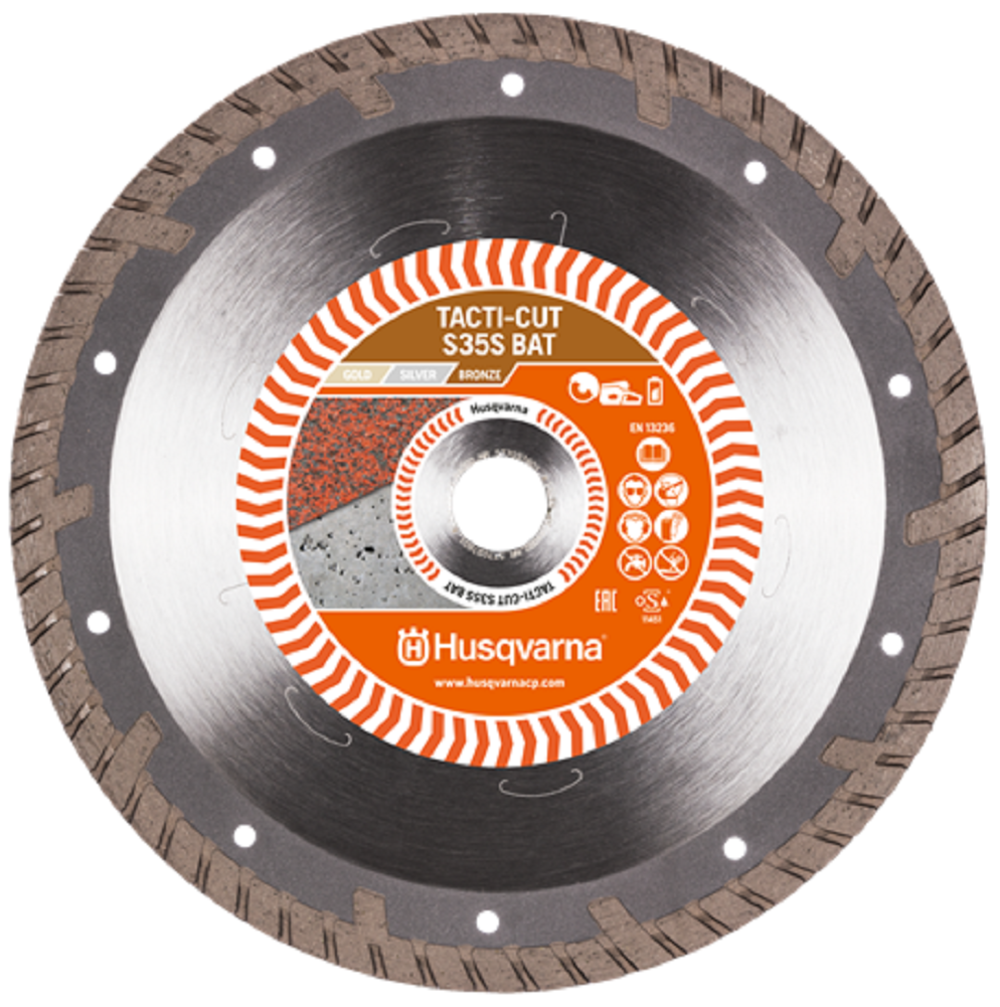 

Husqvarna Tacti-Cut S35 Diamond Blade - Bronze