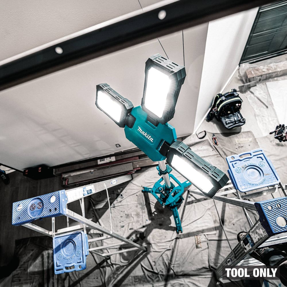 Makita 40V max XGT & 18V LXT LithiumIon Cordless Tower Work MultiDirectional Light (Bare Tool)