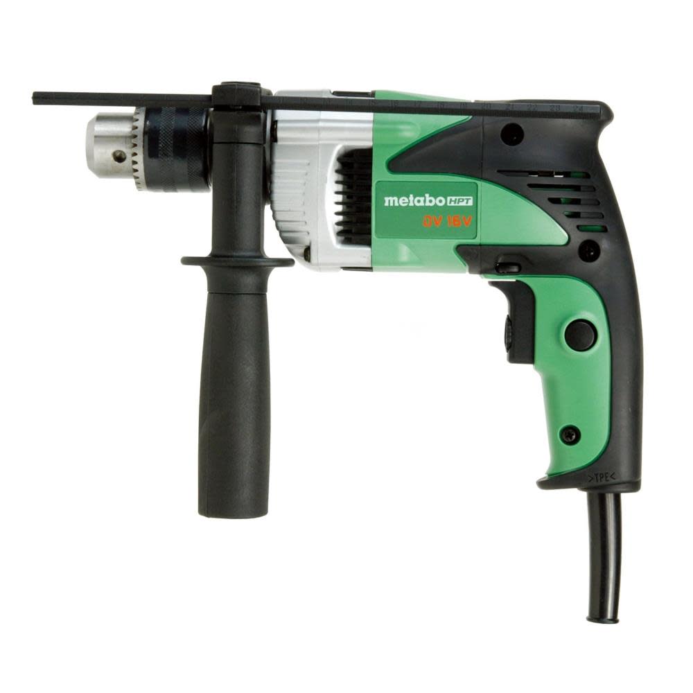 

Metabo HPT 5/8 Inch 6-Amp Hammer Drill 2-Modes VSR | DV16V