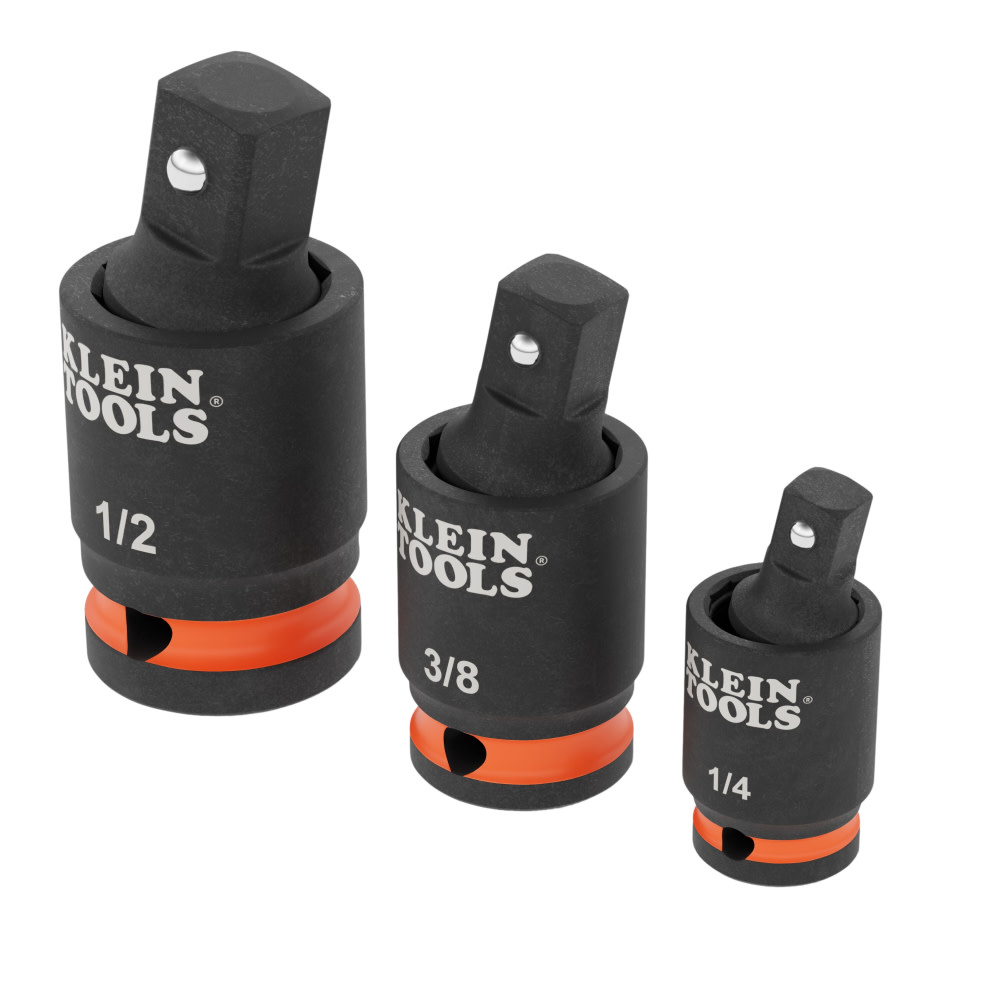 Pivot Socket Adapter Klein Tools Impact Wrench Swivel Socket Adapter Set 3 Pieces 65843SW ...