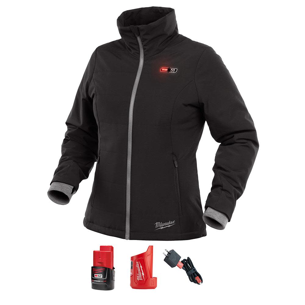 

Milwaukee M12 Womens Heated Softshell Jacket Kit Small Black