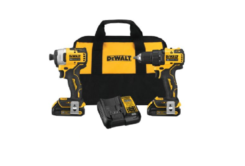 DEWALT Atomic 20V MAX 2 Tool Combo Kit 