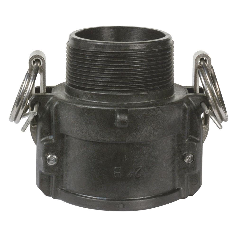

Apache Hose 2 In. Part B Female Poly Cam & Groove Adapter